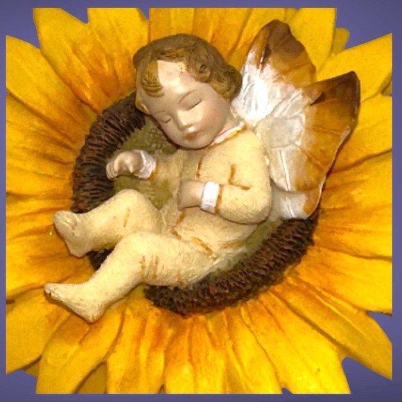 Butterfly Fairies Country Artists 2007 Baby Bloom CA05459 Sunflower Mini Figure - Picture 8 of 15